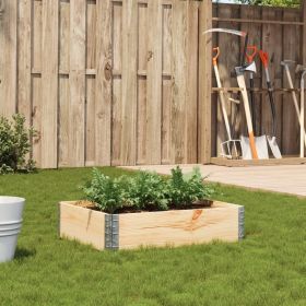 Garden Planter 31.5"x23.6" Solid Pine Wood