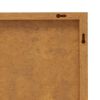 Patio Wall Decoration 41.3"x21.7" Corten Steel Gear Wheel Design