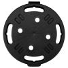 Plant Trolleys with Wheels 3 pcs Diameter 11.8" Black 374.8 lb