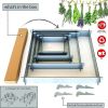 Garden Bed Elevated Raised Vegetables Flowers Herb Planter Fence Outdoor