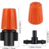 20pcs Adjustable Garden Drip Irrigation Misting Nozzles Micro Sprinkler Head Atomizer Irrigation Drippers