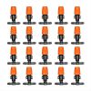 20pcs Adjustable Garden Drip Irrigation Misting Nozzles Micro Sprinkler Head Atomizer Irrigation Drippers